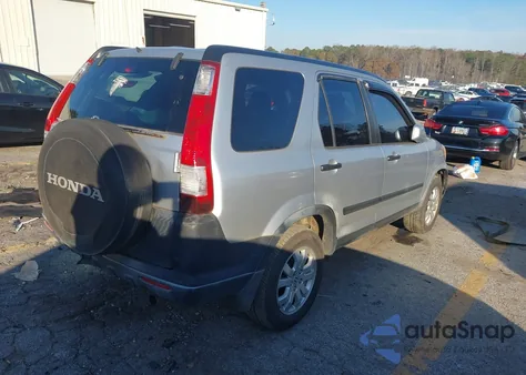 2006 Honda Cr-V Ex from USA, damaged, VIN JHLRD78846C058833